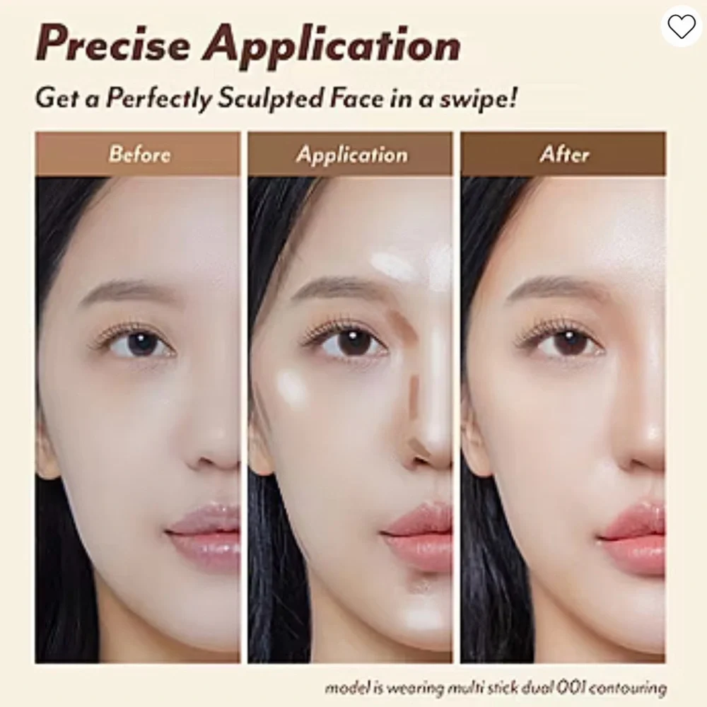 I'M MEME Multistick Dual Highlighter and Contour - Color: 002 Cool Contour - NEW